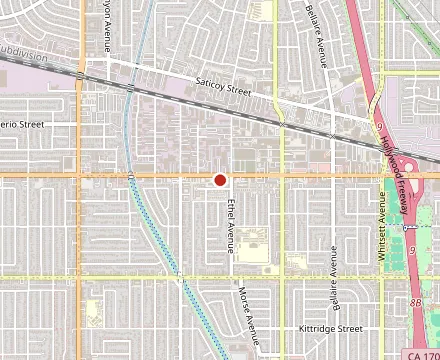 Map showing Krua Thai Restaurant