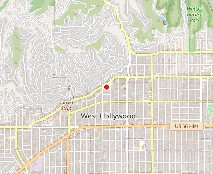 Map showing The Naughty Pig
