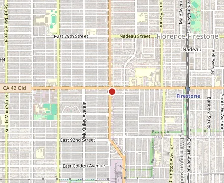 Map showing Restaurante Y Pupuseria Lemus