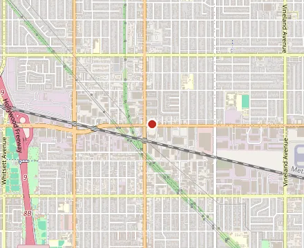 Map showing Salsa & Beer
