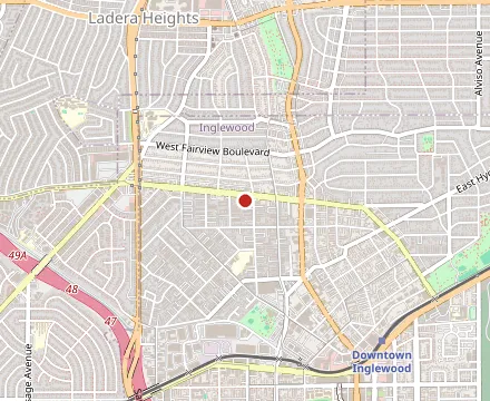 Map showing Milagro Café