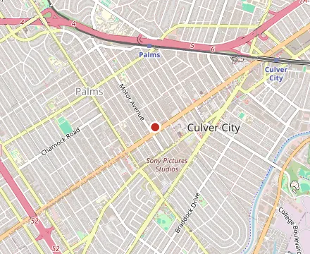 Map showing Versailles Cuban Food