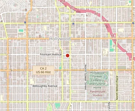 Map showing El Floridita Restaurant | Cuban Cuisine