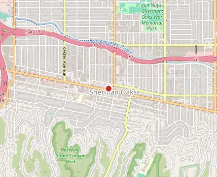 Map showing Spumoni Restaurant
