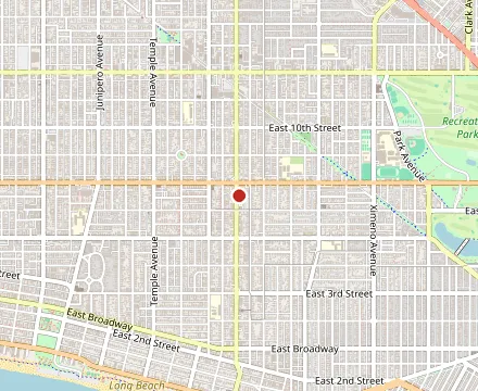 Map showing Alibaba Mediterranean Cuisine