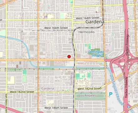 Map showing Aunties Cafe