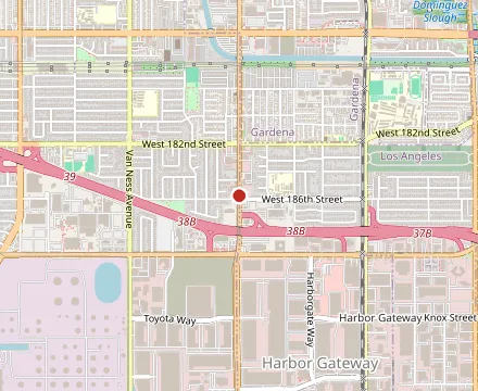 Map showing Jidaiya Ramen Dining